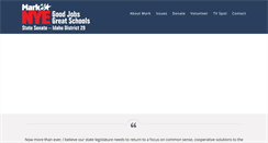 Desktop Screenshot of marknye.com